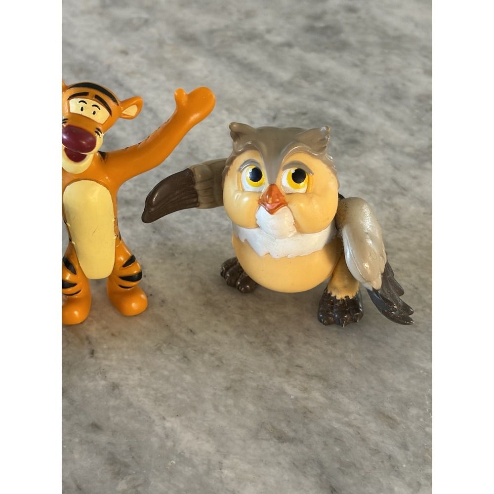 Disney Winne The Pooh Eeyore Owl Tigger Character Toys - Picture 6 of 6